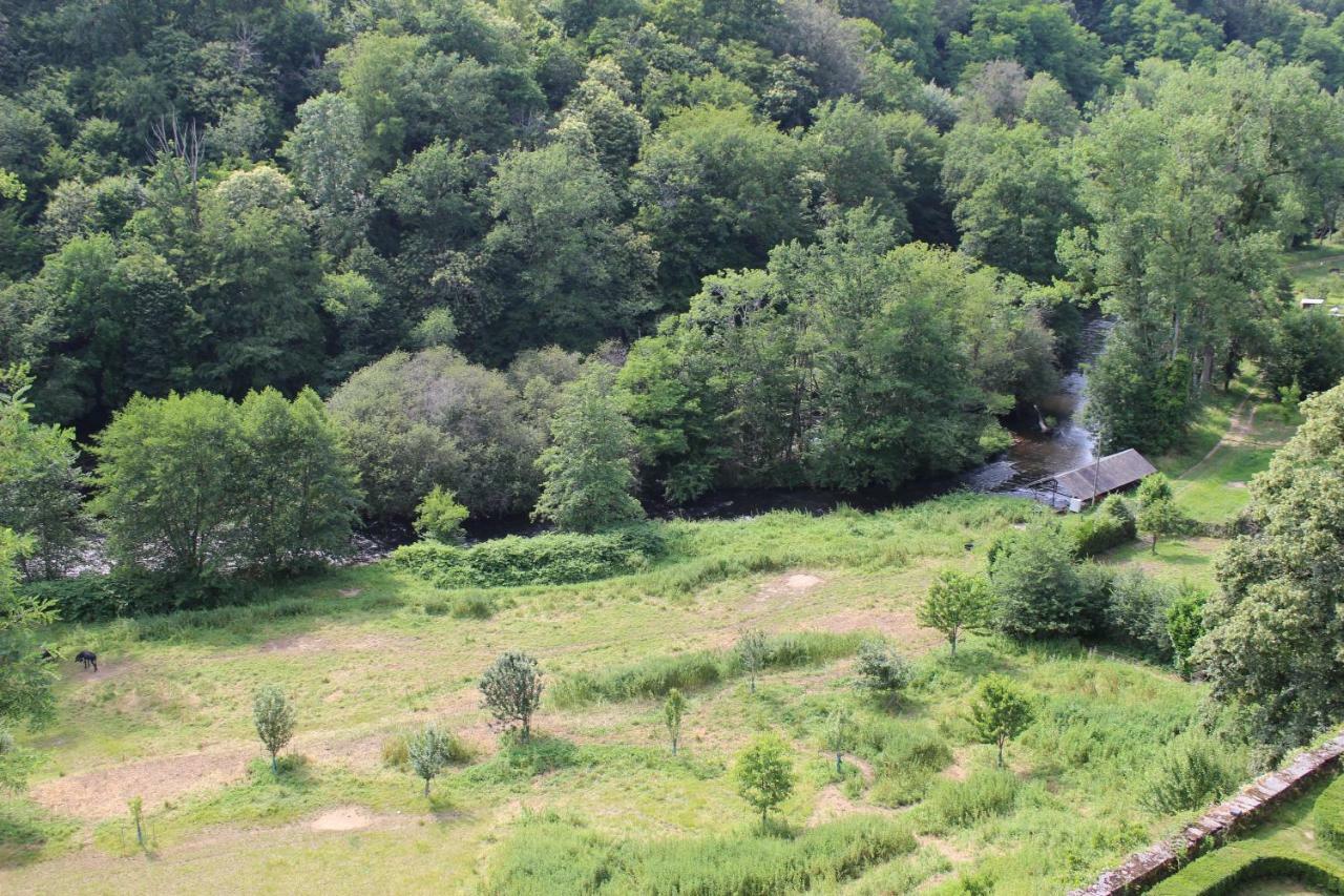 Bel appartement avec vue sur vézère Uzerche Esterno foto